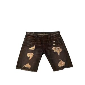 CULT PINK WASH SHORTS JEANS  BRICK‎ Size 42